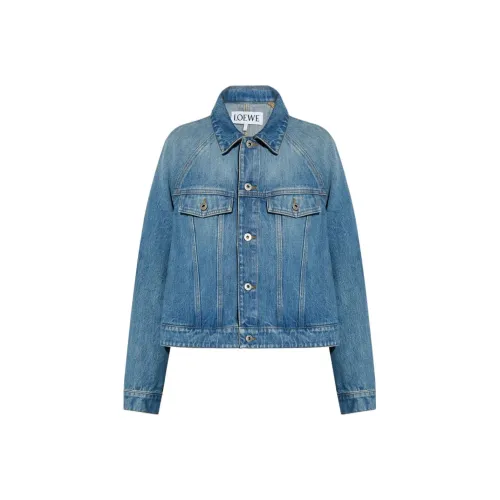 LOEWE FW25 Denim Jacket Women's