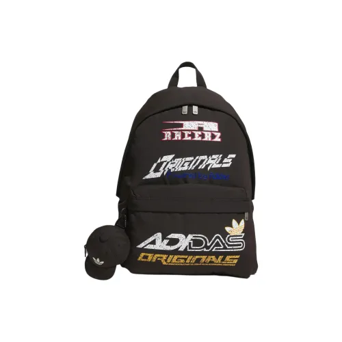 Adidas Полиэстер Рюкзак Стандартный Унисекс Черный