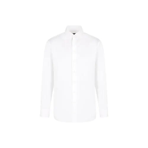 GIORGIO ARMANI Белые Мужские Рубашки