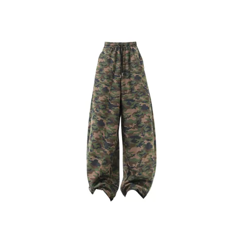 P8H9 Камуфляж Унисекс Повседневные Штаны