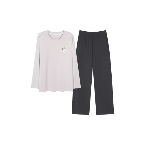 MADALLO Светло-серый Женский комплект пижам