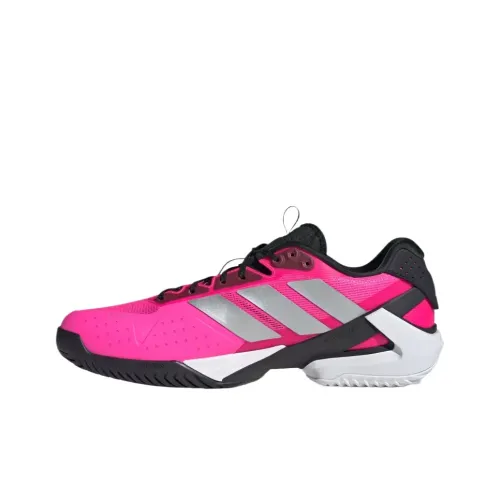 Adidas Adizero Ubersonic 5 Low Топ Кроссовки для тенниса Мужские Розовые