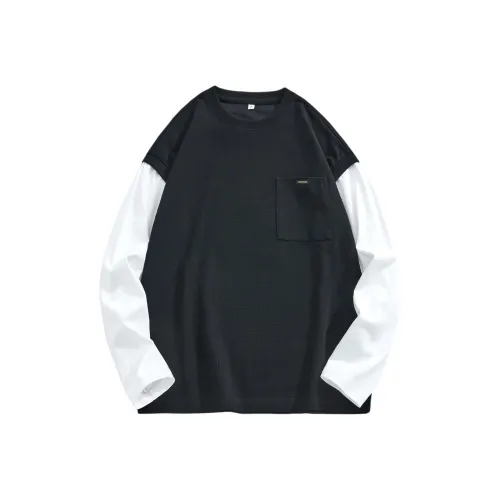 AZVK XCM YTX448 Черный Белый Унисекс T-рубашки