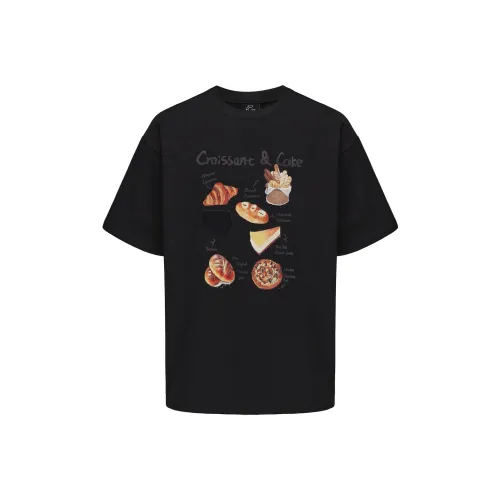 GROTEQUEL Черный Унисекс T-рубашки