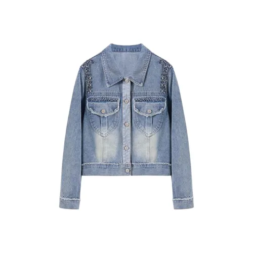 ONE PASS STUDIO Джинсовая куртка Женская