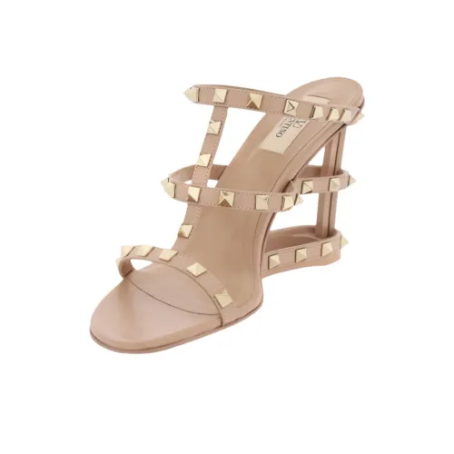 Valentino Слипоны Женские Светло-Розовые