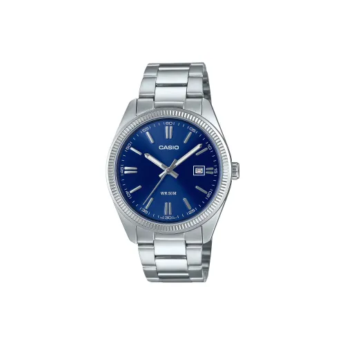 CASIO G SHOCK Collection Кварцевый механизм Нержавеющая сталь Ремешок Часы Мужские Синий циферблат