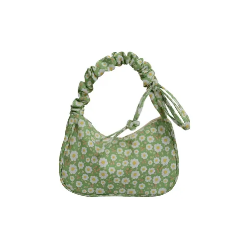 Wiersaam Нейлон Одно Плечо Подмышечная Сумка Женская Зеленая