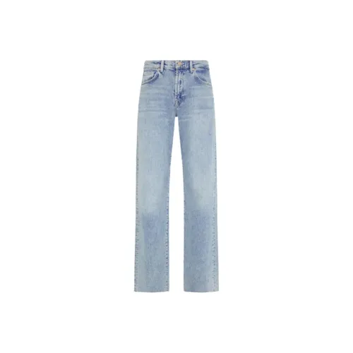 7 FOR Все MANKIND Градиентные Джинсы прямого кроя Straight Женские