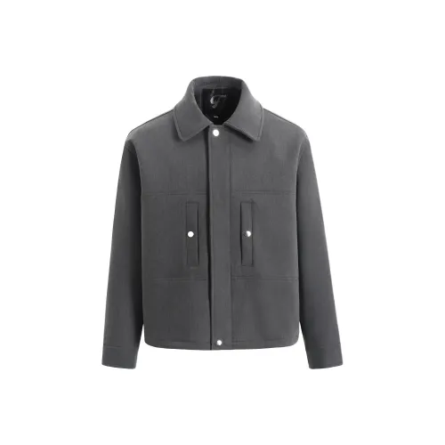 GOSNACE Темно-серый унисекс куртки