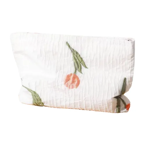 OMGD Сумка Свежая Утончённая Тюльпан Жаккардовая Ткань Макияж Высокого Класса Портативная для Хранения Пылезащитная