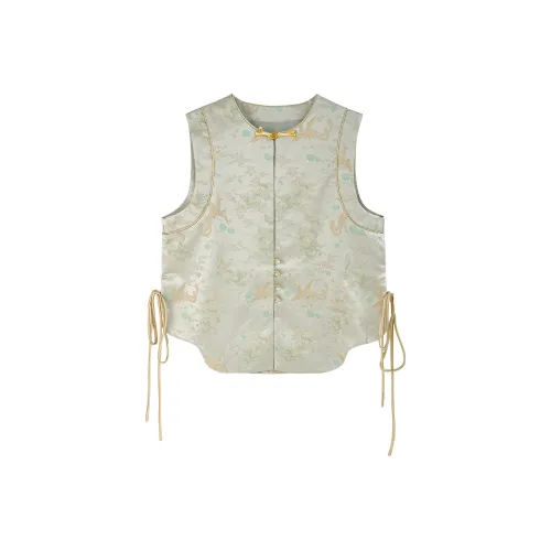 JK&JS Серебристо-серый Женский жилет