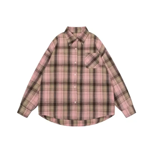 SONGS ALONG Розовые Женские Рубашки