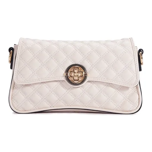 Dubaolu Полиуретан Синтетическая Кожа Плечевая Сумка Стандартная Женская Экрю