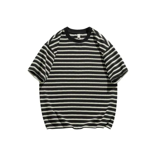 HUNZHI Классический минималистский стиль T-рубашка унисекс