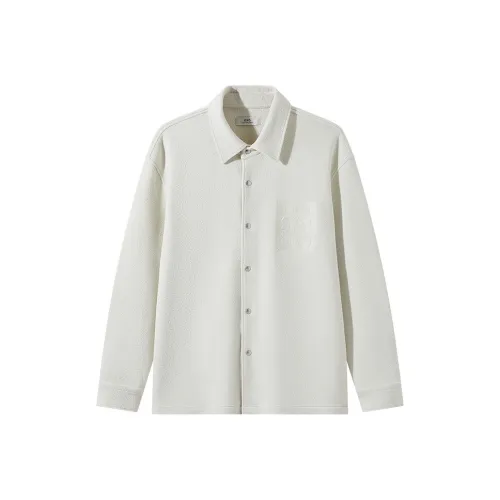 GXG Серый Бежевый Мужские Рубашки