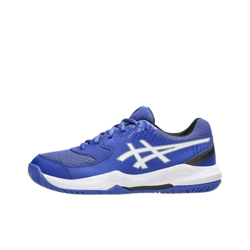Asics Гель Dedicate 8 Low Топ Детские кроссовки для тренировок Белый Подростки