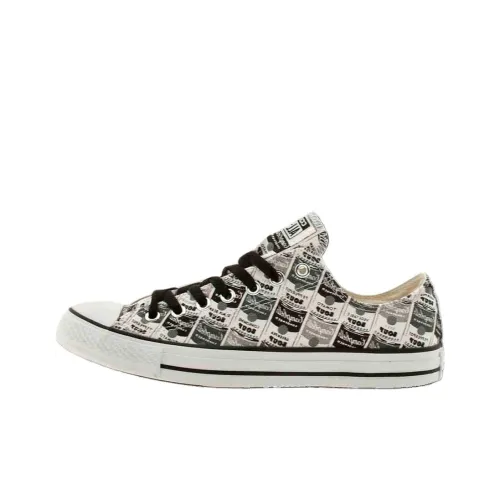 Andy Warhol x Converse Chuck Taylor All Star Low Топ Кеды Мужской Черный Белый