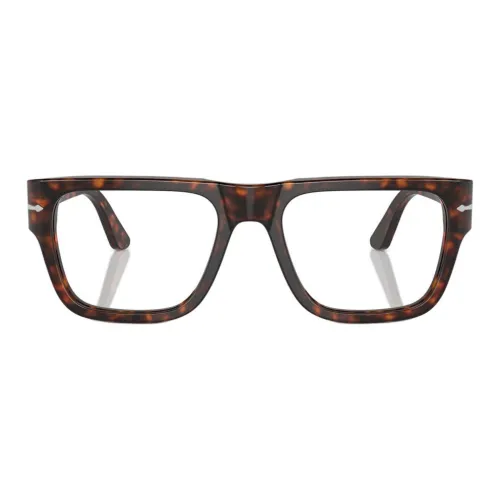 PERSOL Ацетат Квадратные Оправы для Очков Унисекс Гаванский