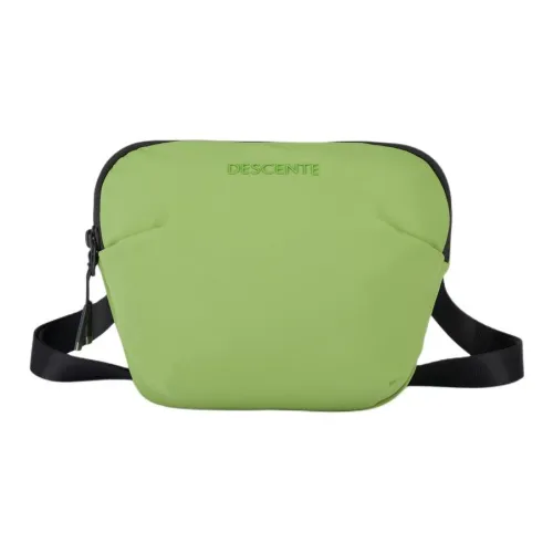 DESCENTE Move Pack Letter Label Сумка через плечо Унисекс Зеленый