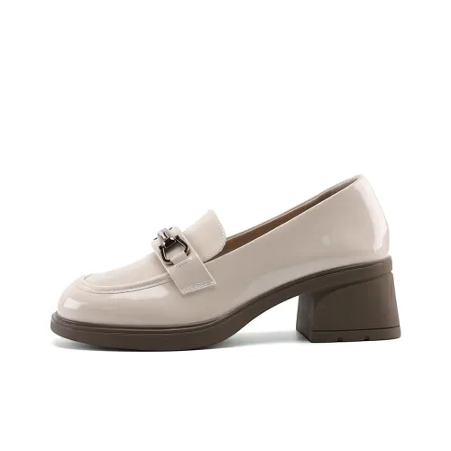 JOSINY Лоферы Экрю Женские