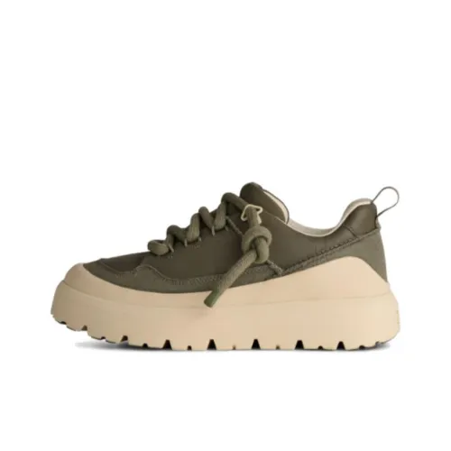 UGG Casual Низкий Топ Бежевый Зеленый Мужской