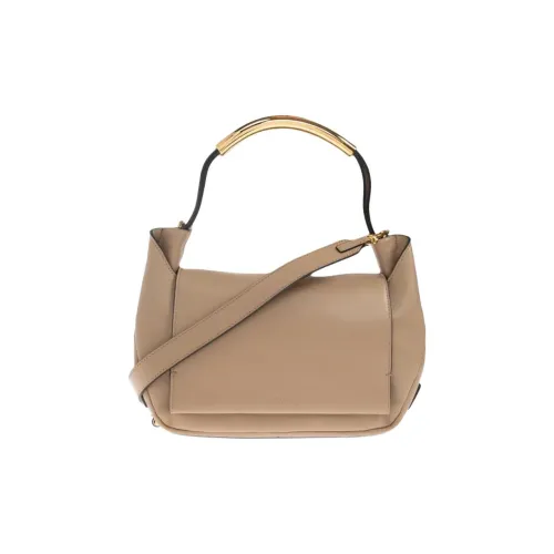 MOSCHINO Кожа Сумка Женская Светло-Коричневая