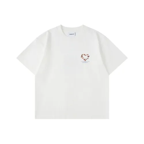 Norybrand Удобный Мягкий Минималистский стиль T-рубашка Унисекс