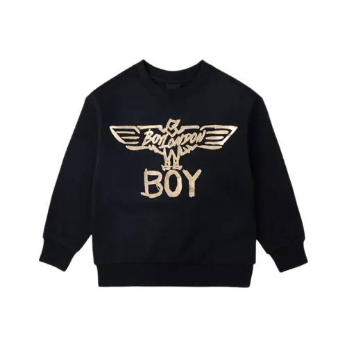 BOY JUNIOR Черный Kids Свитшоты