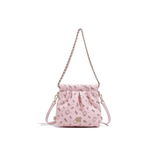 Sanrio Hello Kitty PU (полиуретан) Сумка через плечо Женская Розовая