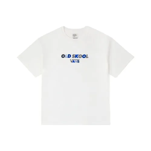 Vans TEE SS Экрю Унисекс T-рубашки