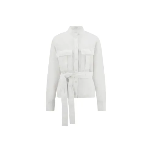 FERRAGAMO SS25 Рубашка Женская Белая