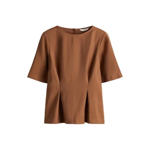 H&M Коричневые Женские Рубашки
