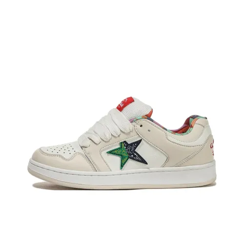 OVERLUCK Легкий и Дышащий Низкий Топ Кэжуал Унисекс Звезда Ван Кешью