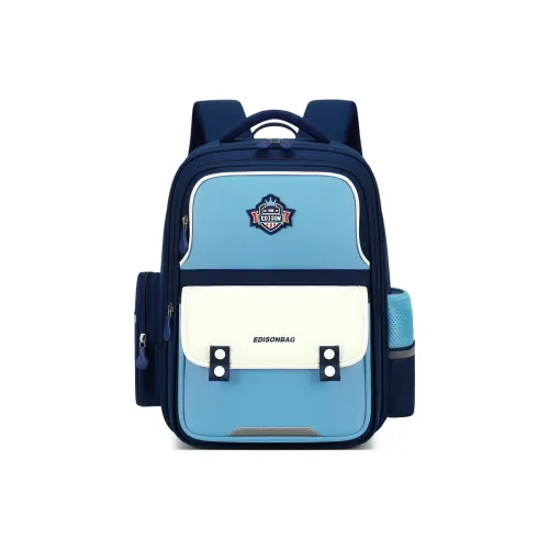 EDISON Oxford Рюкзак Студенческий Рюкзак Детский Светло-Синий Зеленый Небесно-Синий