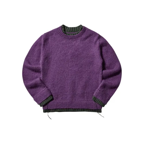 Sacai Фиолетовые Мужские Свитера