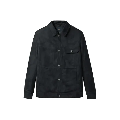 HLA Темно-серый цветочный D3 Мужские куртки