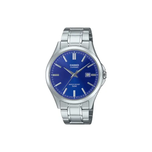 CASIO г Shock Collection Кварцевый механизм Нержавеющая сталь Ремешок Часы Мужские Синий циферблат