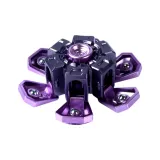 [Серо-фиолетовый] Взрывающийся кончик пальца Волчки