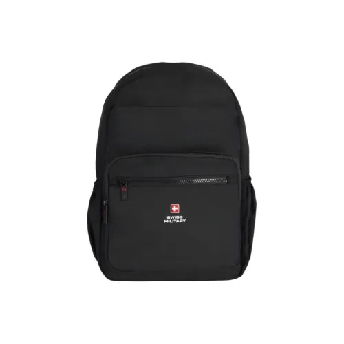 SWISS MILITARY Композитный Ткань Рюкзак Стандартный Унисекс Черный Красный