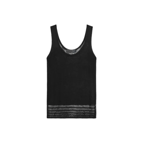 ZARA Черные Женские Майки