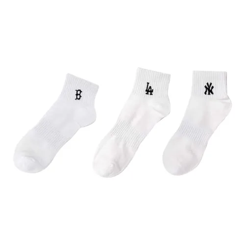 MLB SS25 Низкие носки унисекс упаковка из 3 пар