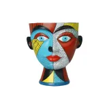 Радужка Цвет Абстрактный Цветочный Дизайн Цветный Глина-Антиквар Позиционирование Стиль