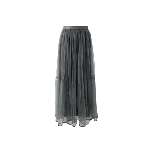 3COLOUR Повседневный Длинный Юбка Женские