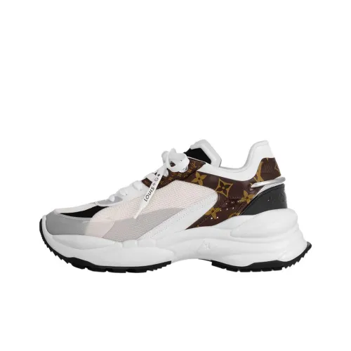 LOUIS VUITTON Run 55 Low Топ Повседневная обувь Женская Коричневая