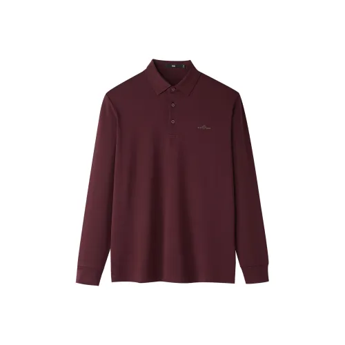 HLA Красный 24 Мужская Поло