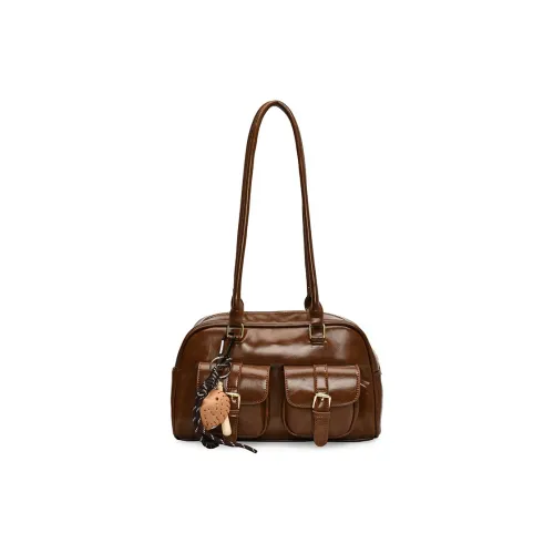 Aini Rabbit ПУ (полиуретан) Сумка через плечо Женская Коричневый Красный Зеленый Белый Черный