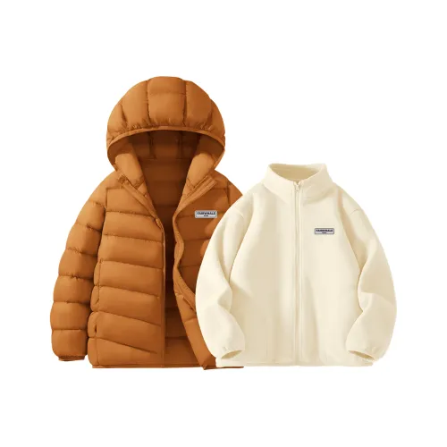 FAIRWHALE Пуховик 2 шт для детей 3-7 лет
