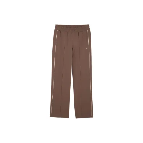 PUMA T7 Brown Men's Casual Pants