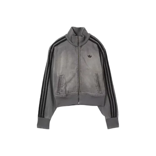 Adidas Originals Серый Унисекс Куртки